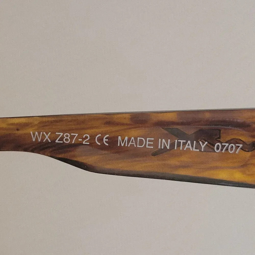 Wiley X WX Z87-2 SLIK sunglasses tortoise frame Made in Italy